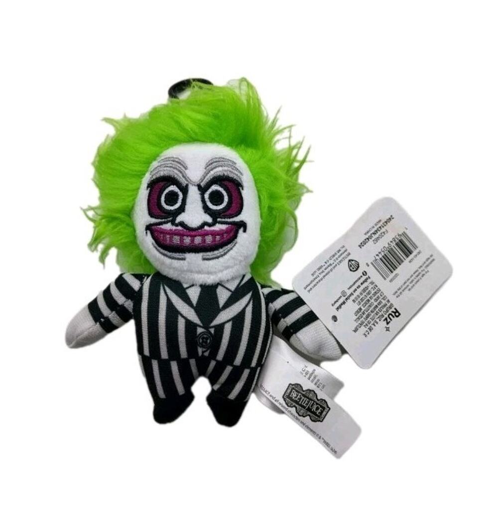 Warner Bros. 6" Beetlejuice Plush Halloween Decorative